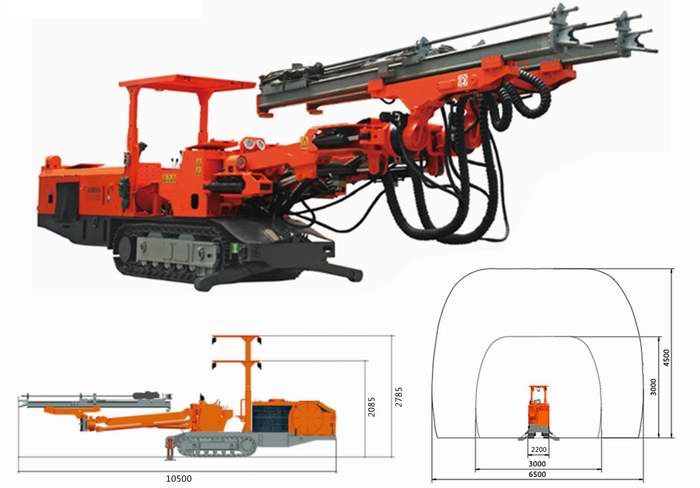 CMJ2-27煤礦用液壓單臂掘進鉆車